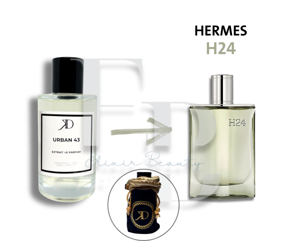 KD URBAN 43 Extrait de Parfum 50ml (ESSENCE HERMES H24)