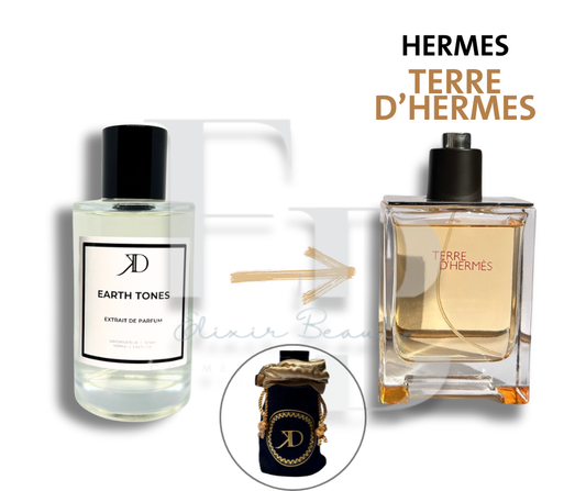 KD EARTH TONES Extrait de Parfum 50ml (ESSENCE TERRE D'HERMES)
