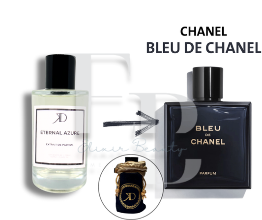 KD ETERNAL AZURE Extrait de Parfum 50ml (ESSENCE BLEU DE CHANEL)