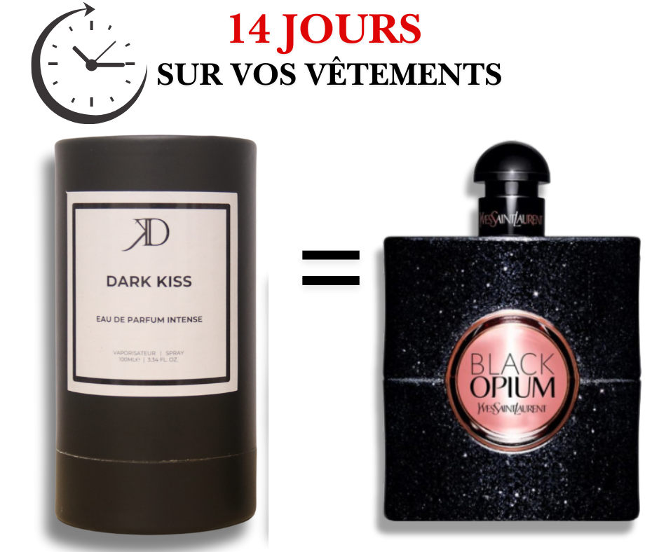 KD DARK KISS Extrait de Parfum 100ml (ESSENCE Black Opium)
