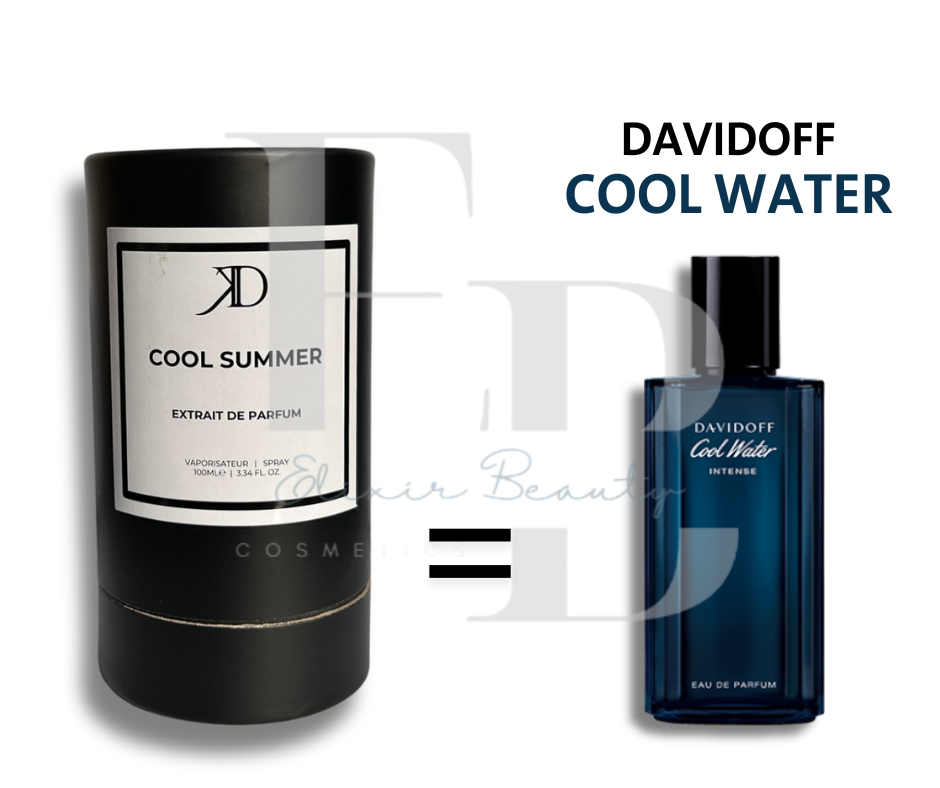 KD COOLD SUMMER Extrait de Parfum 100ml (ESSENCE Cool Water)