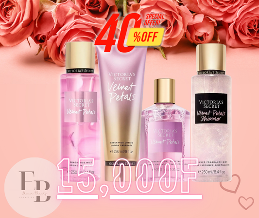 Quadro Velvet Petals 2xBrumes+Crème+Gel Douche