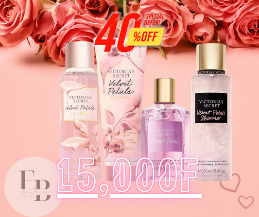 Quadro Velvet Petals La Crème 2xBrumes+Crème+Gel Douche