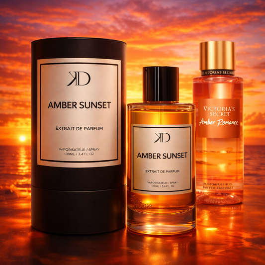 KD AMBER SUNSET Extrait de Parfum 100ml (ESSENCE AMBER ROMANCE)
