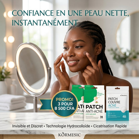 3 Packs de patches Acnée