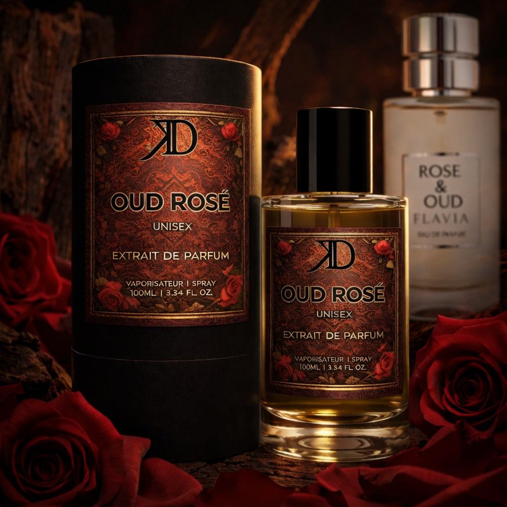 KD OUD ROSÉ Extrait de Parfum 100ml (Essence ROSE & OUD)