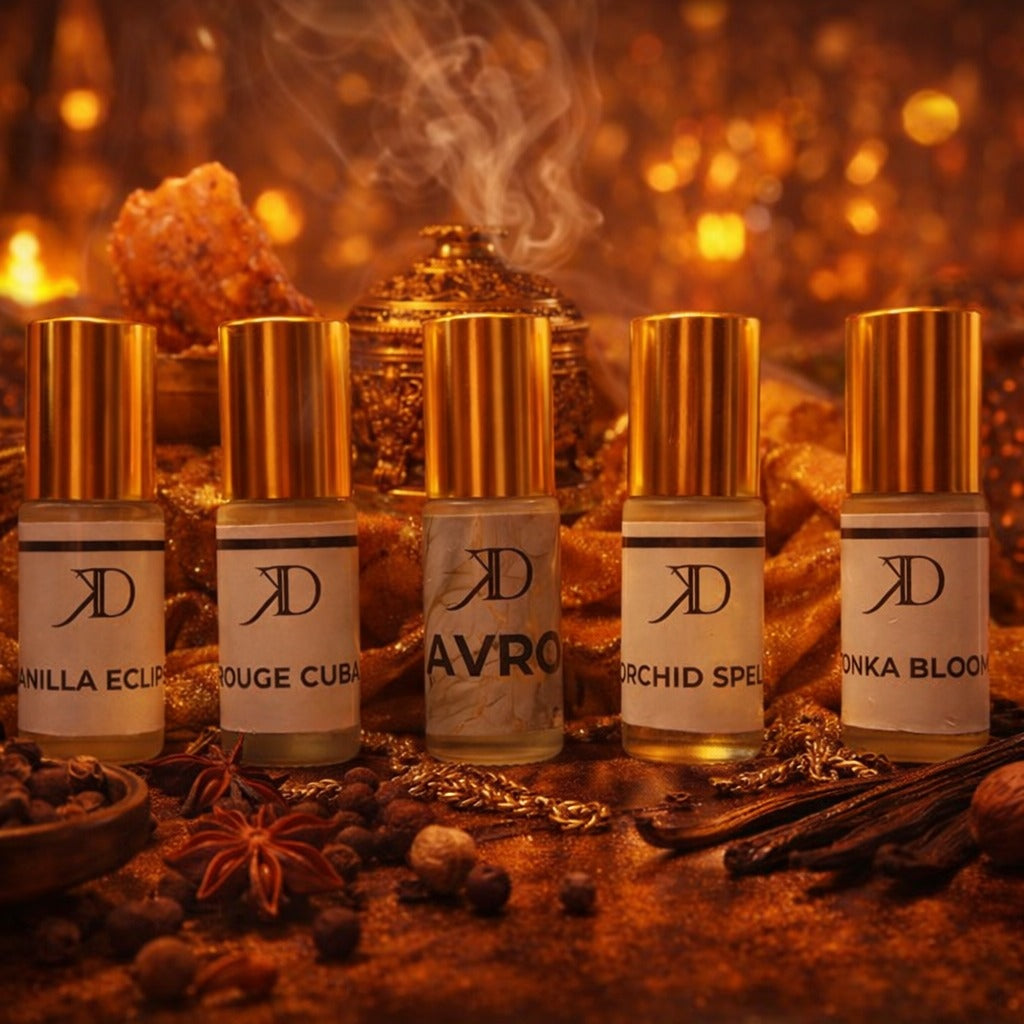 KD Pack ÉPICES AMBRÉES 5 Huiles Pures 5ml