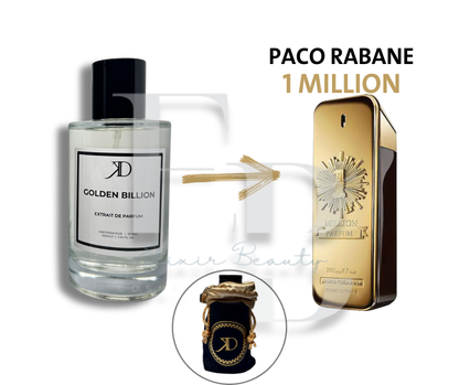 KD GOLDEN BILLION Extrait de Parfum 50ml (ESSENCE ONE MILLION)