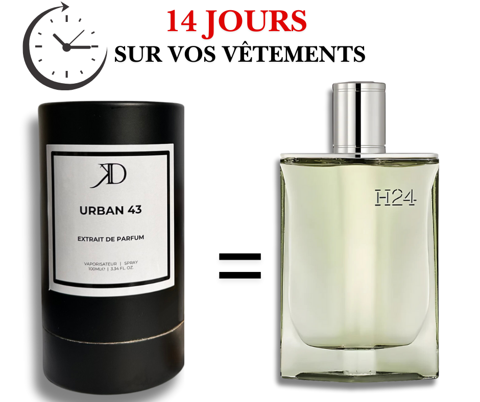 KD URBAN 43 Extrait de Parfum 100ml (ESSENCE Hermes H24)