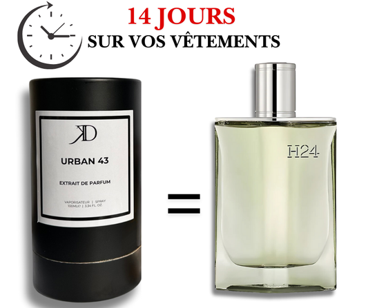 KD URBAN 43 Extrait de Parfum 100ml (ESSENCE Hermes H24)