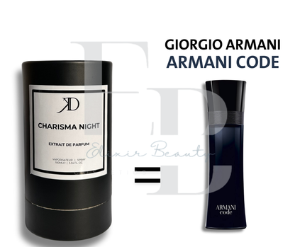 KD CHARISMA NIGHT Extrait de Parfum 100ml (ESSENCE Armani Code)