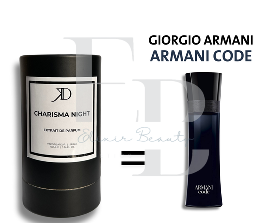 KD CHARISMA NIGHT Extrait de Parfum 100ml (ESSENCE Armani Code)
