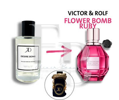 KD DESIRE BOMB Extrait de Parfum 50ml (ESSENCE FLOWER BOMB RUBY)