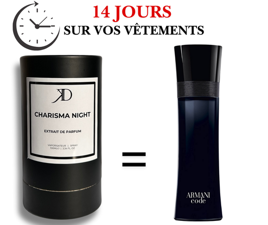 KD CHARISMA NIGHT Extrait de Parfum 100ml (ESSENCE Armani Code)
