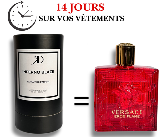 KD INFERNO BLAZE Extrait de Parfum 100ml (ESSENCE EROS FLAME)