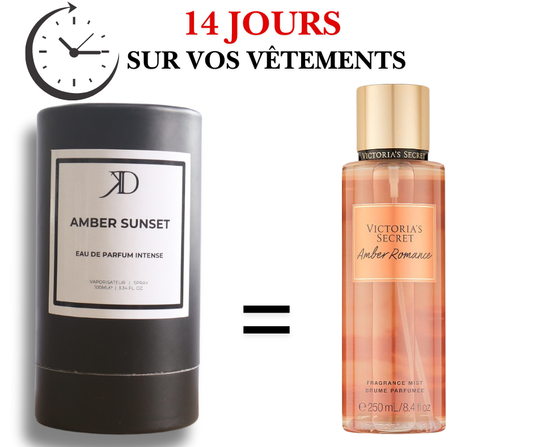 KD AMBER SUNSET Extrait de Parfum 100ml (ESSENCE AMBER ROMANCE)