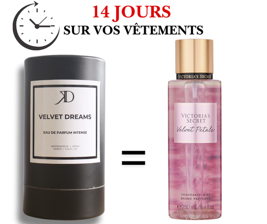 KD VELVET DREAM Extrait de Parfum 100ml (ESSENCE Velvet Petals)