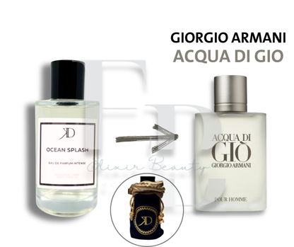 KD OCEAN SPLASH Extrait de Parfum 50ml (ESSENCE Acqua Di GIO)