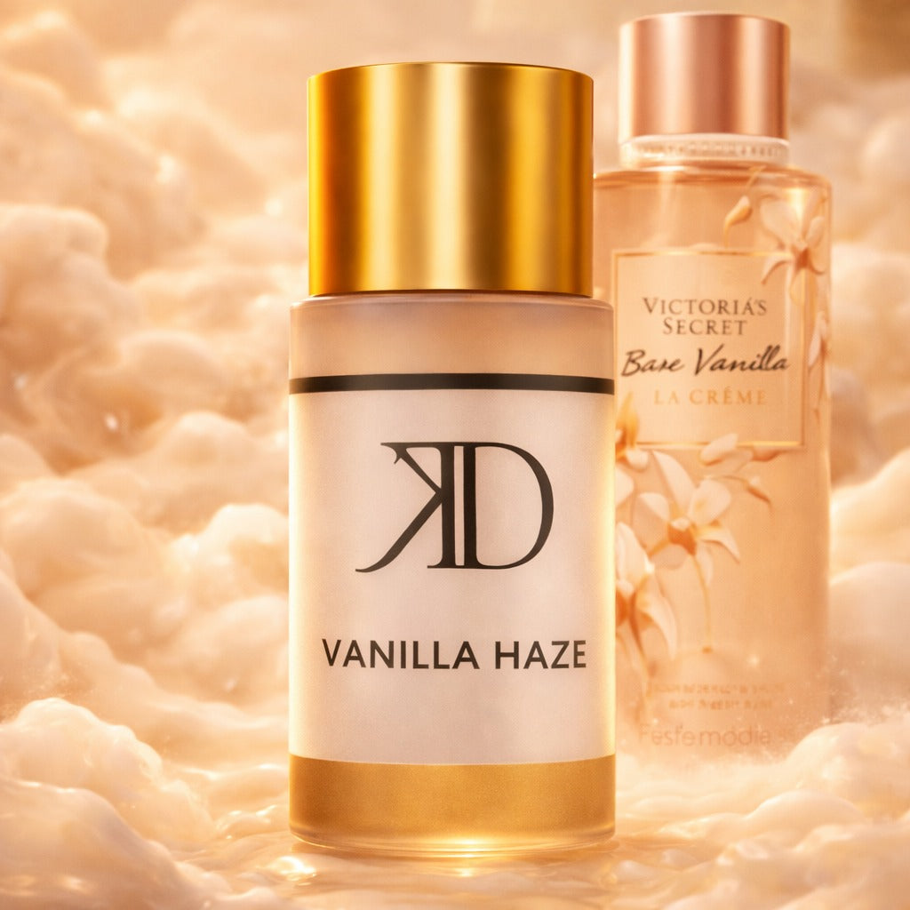 KD VANILLA HAZE 100% HUILE ROLL ON 5ML (ESSENCE BARE VANILLA LA CRÈME)