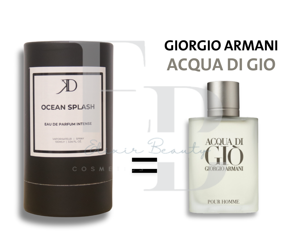 KD OCEAN SPLASH Extrait de Parfum 100ml (ESSENCE Acqua Di GIO)