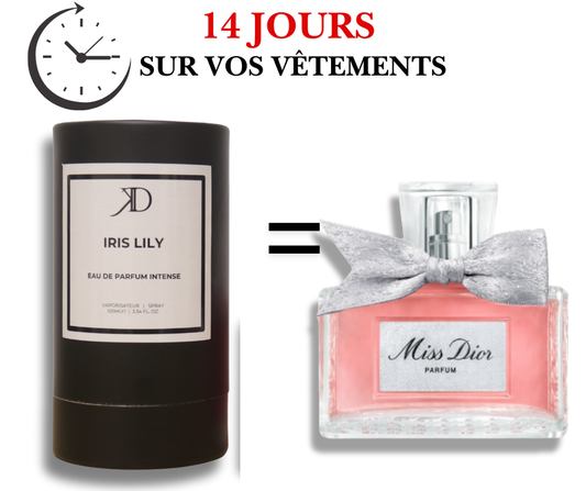 KD IRIS LILLY Extrait de Parfum 100ml (ESSENCE MISS DIOR)