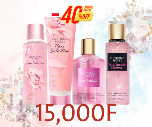 Quadro Pure seduction La crème 2xBrumes+Crème+Gel Douche