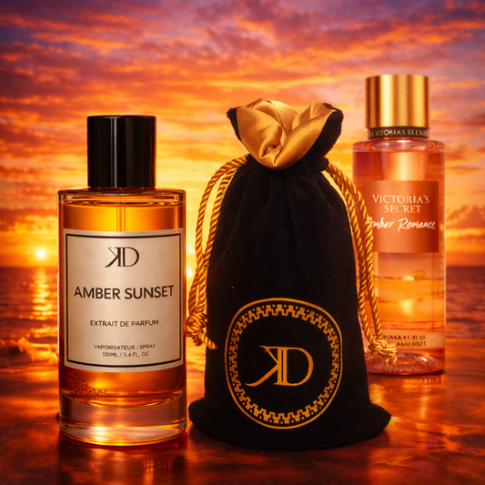 KD AMBER SUNSET Extrait de Parfum 50ml (ESSENCE AMBER ROMANCE)