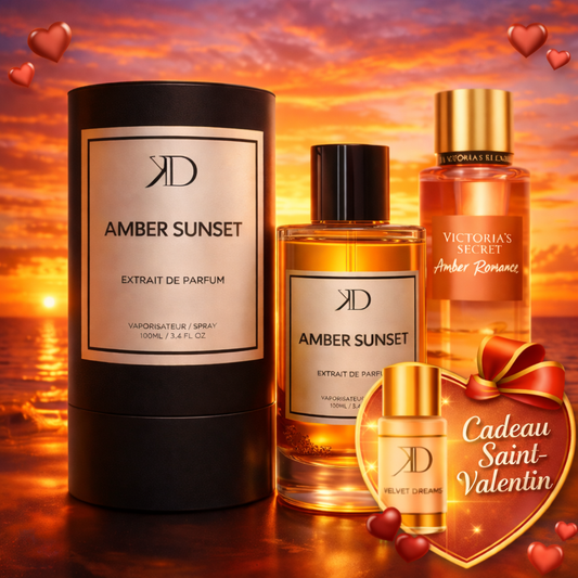 KD AMBER SUNSET Extrait de Parfum 100ml (ESSENCE AMBER ROMANCE)