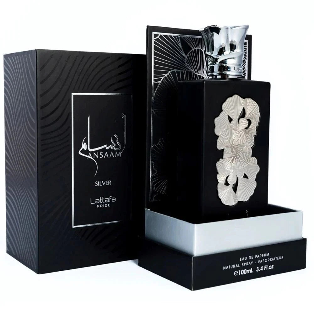 Lattafa ANSAAM Silver EDP UNISEX 100ML