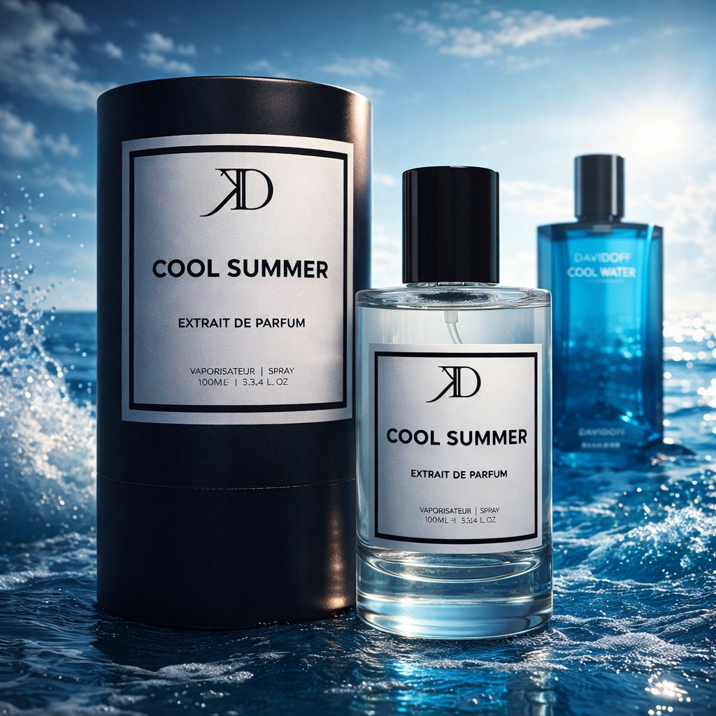 KD COOLD SUMMER Extrait de Parfum 100ml (ESSENCE Cool Water)