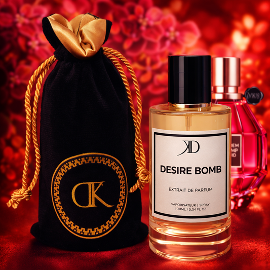 KD DESIRE BOMB Extrait de Parfum 50ml (ESSENCE FLOWER BOMB RUBY)