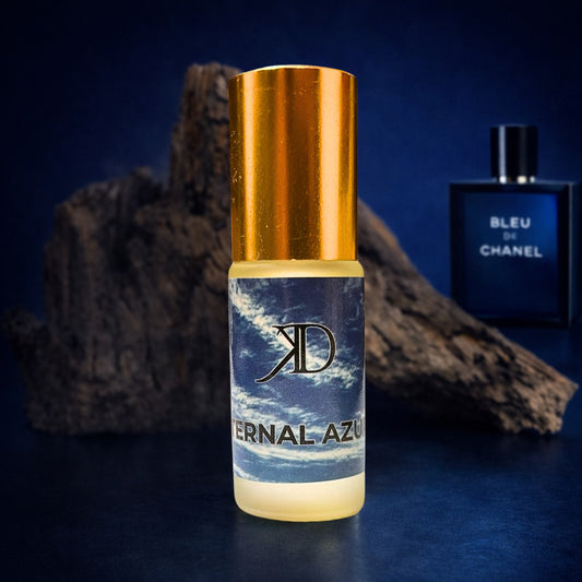 KD ETERNAL AZURE 100% HUILE ROLL ON 5ML (ESSENCE BLEU DE CHANEL)