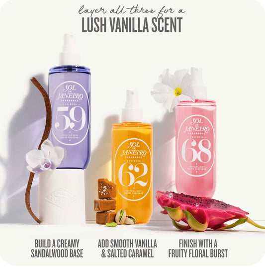 Sol De Janeiro CHEIROSA 68 JASMIN DU BRESIL ET FRUIT DU DRAGON ROSE
