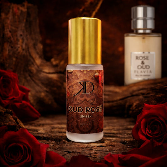 KD OUD ROSÉ 100% HUILE ROLL ON 5ML (ESSENCE OUD ET ROSE)