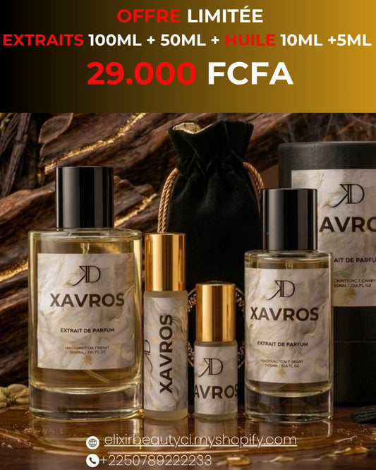 KD Xavros 100ml + Xavros 50ml + huile 5ml + huile 10ml