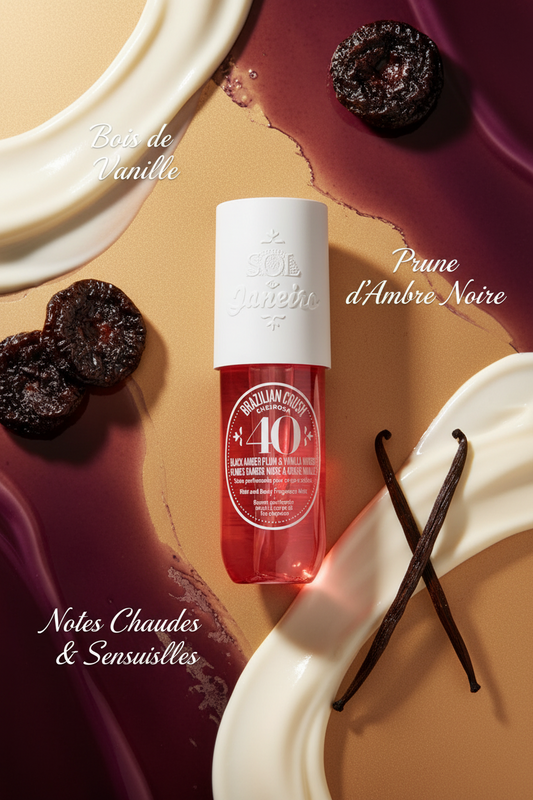 Sol De Janeiro CHEIROSA 40 PLUMES D’AMBRE NOIRE & BOIS DE VANILLE