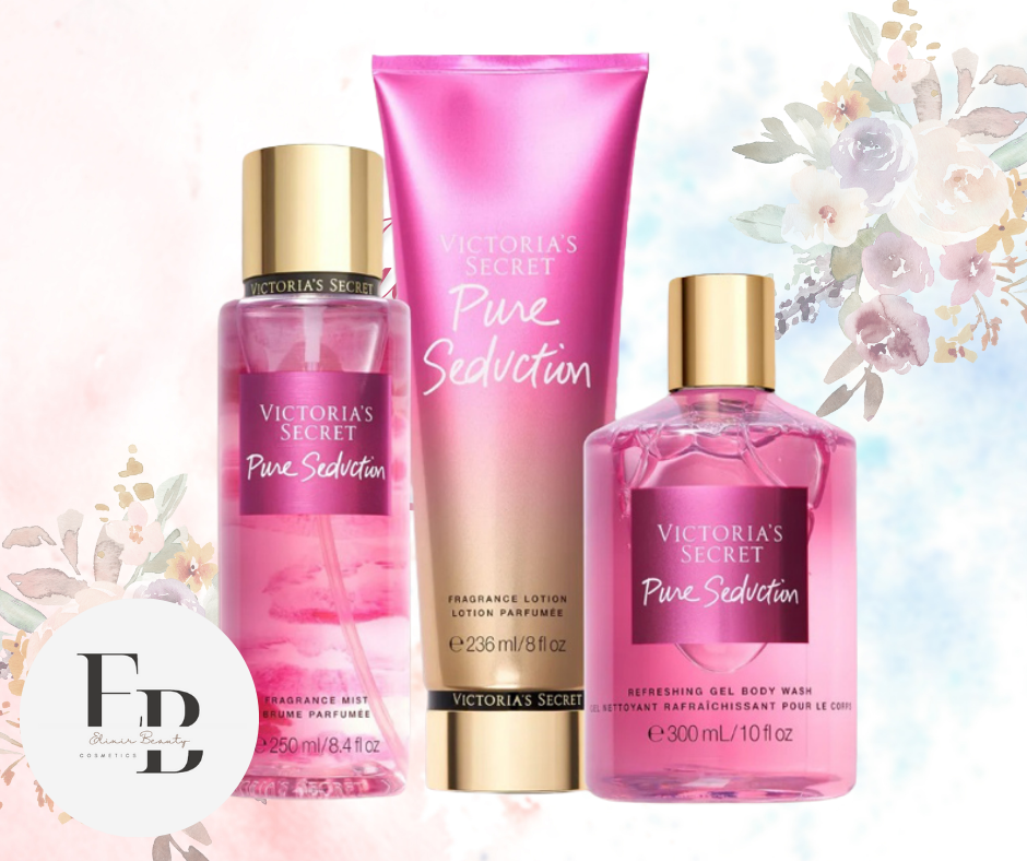 Trio Pure Seduction Brume+Crème+Gel Douche