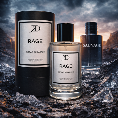 KD RAGE Extrait de Parfum 100ml (ESSENCE SAUVAGE)
