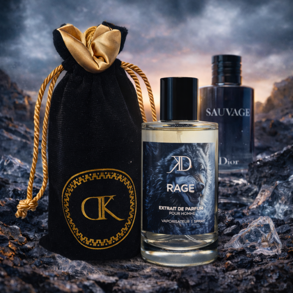 KD RAGE Extrait de Parfum 50ml (ESSENCE DIOR SAUVAGE)