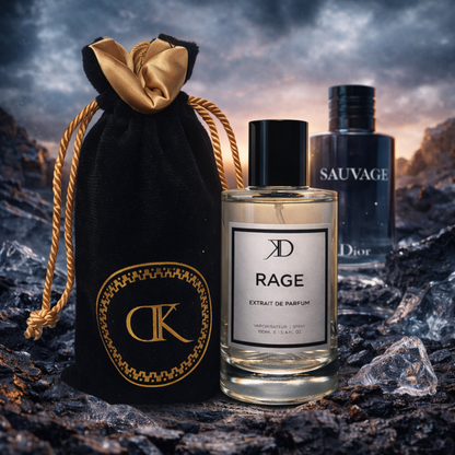 KD RAGE Extrait de Parfum 50ml (ESSENCE DIOR SAUVAGE)