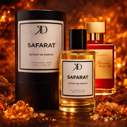 KD SAFARAT Extrait de Parfum 100ml (ESSENCE BACCARAT ROUGE)