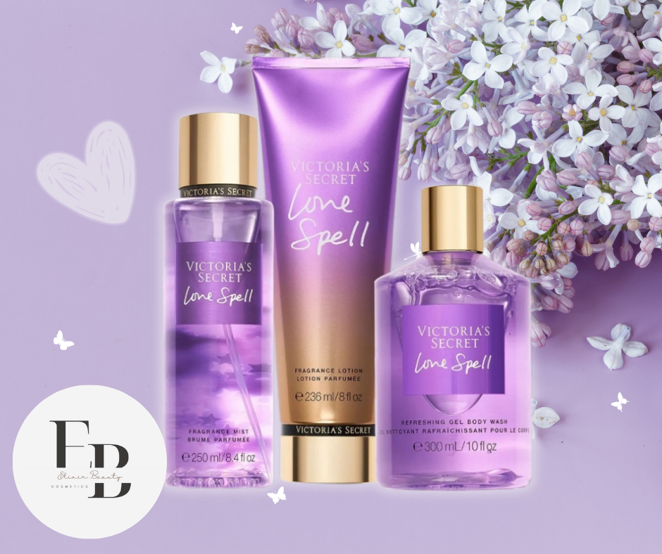 Trio Love Spell Brume+Crème+Gel Douche