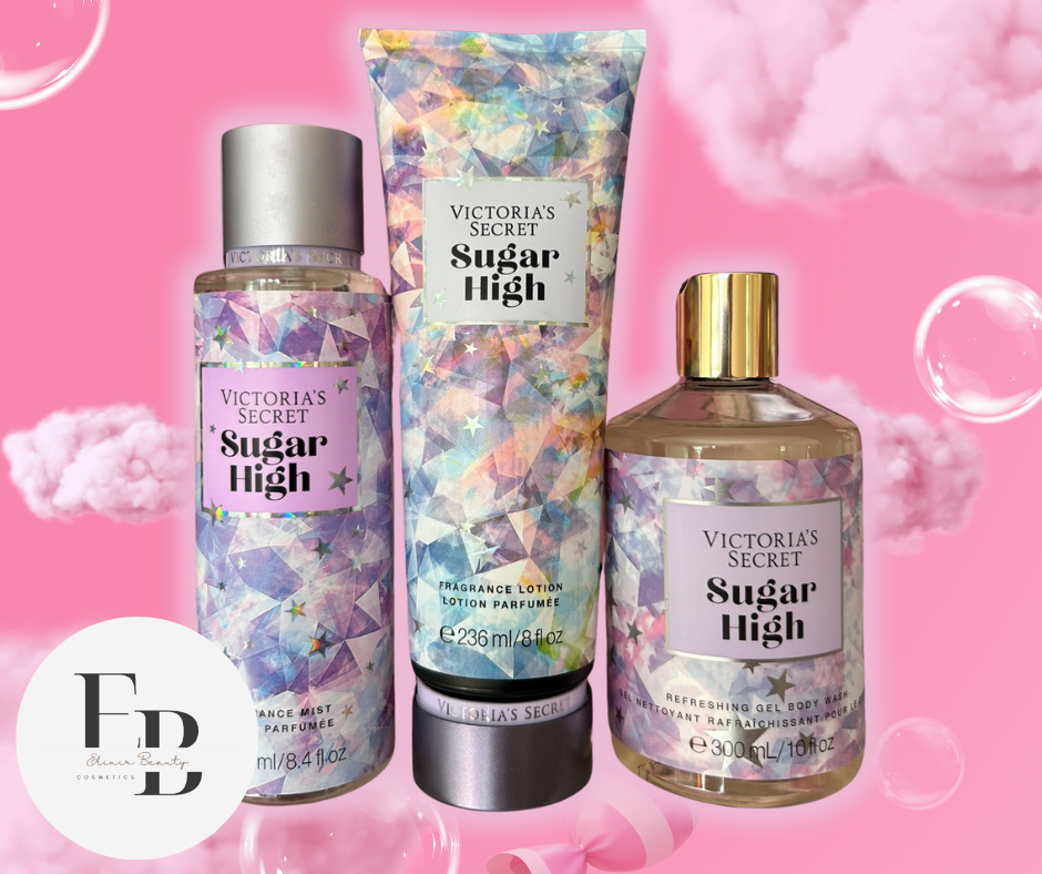 Trio Sugar High Brume+Crème+Gel Douche