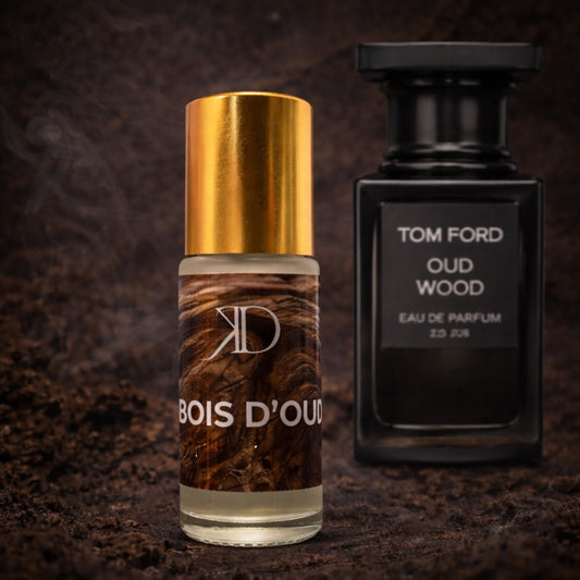 KD BOIS D'OUD 100% HUILE ROLL ON 5ML (ESSENCE TOM FORD OUD WOOD)