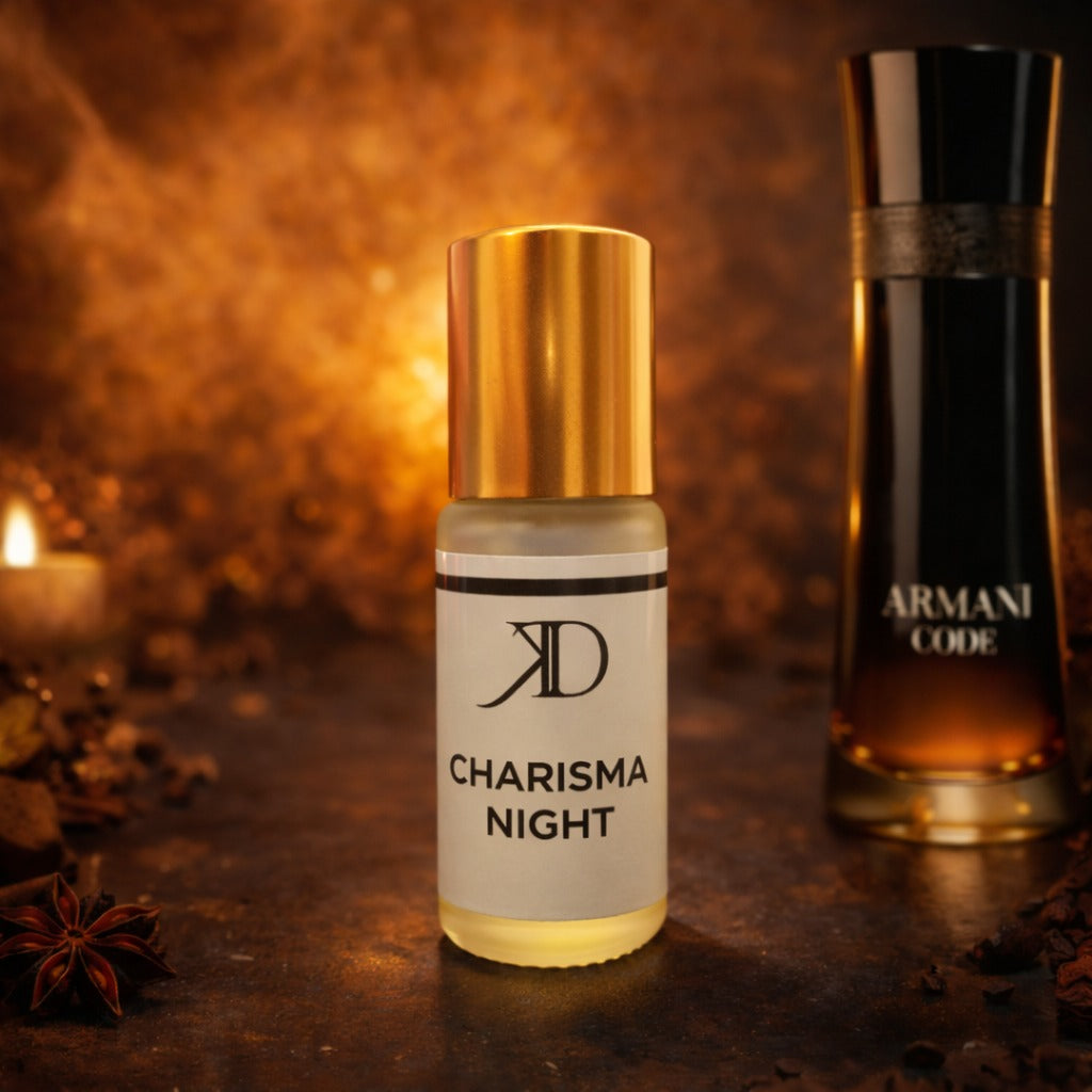 KD CHARISMA NIGHT 100% HUILE ROLL ON 5ML (ESSENCE ARMANI CODE)