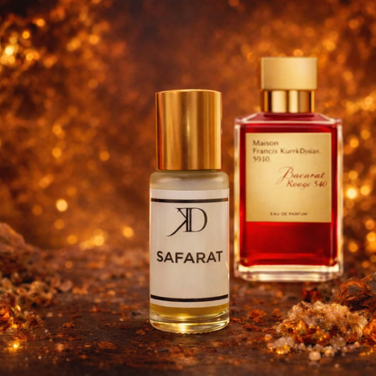 KD SAFARAT 100% HUILE ROLL ON 5ML (ESSENCE BACCARAT ROUGE)