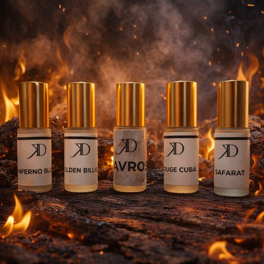 KD Pack BOIS FUMÉS 5 Huiles Pures 5ml