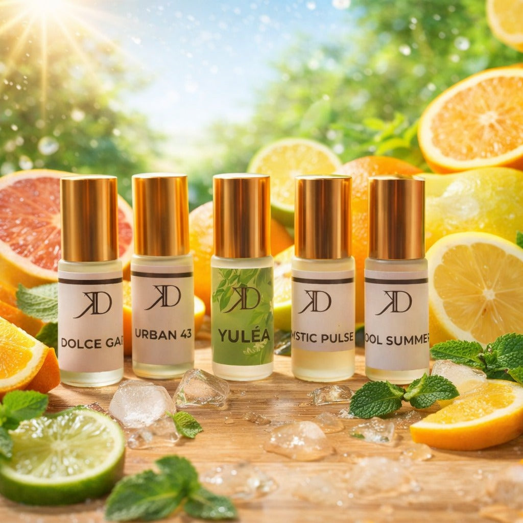 KD Pack ÉCLAT CITRUS 5 Huiles Pures 5ml