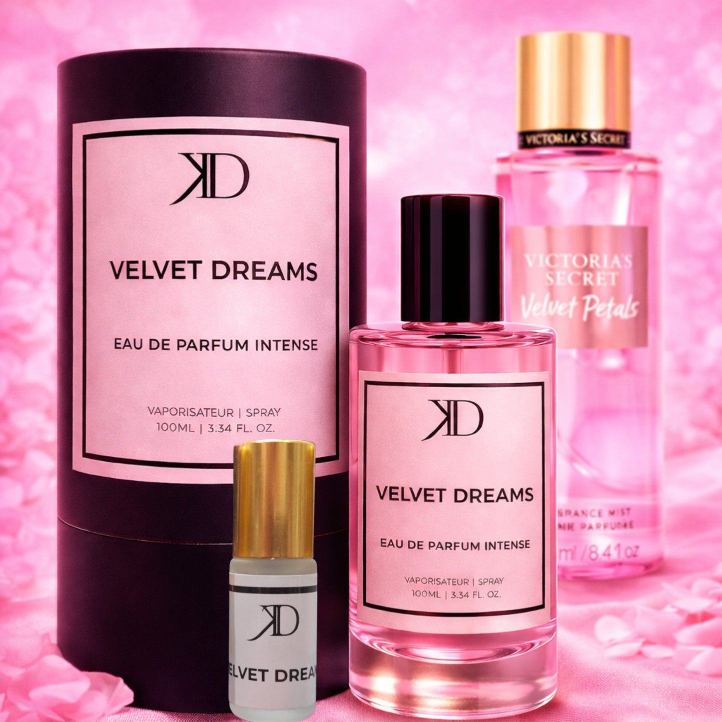 KD VELVET DREAM (ESSENCE Velvet Petals)