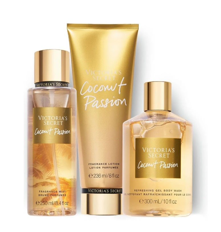 Trio Coconut Passion Brume+Crème+Gel Douche